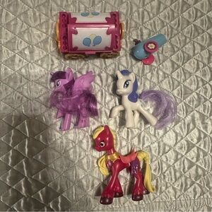 My Little Pony & Shopkins pony -3 ponies & 2 accessories
